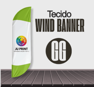 Tecido para Wind Banner, Ju Print