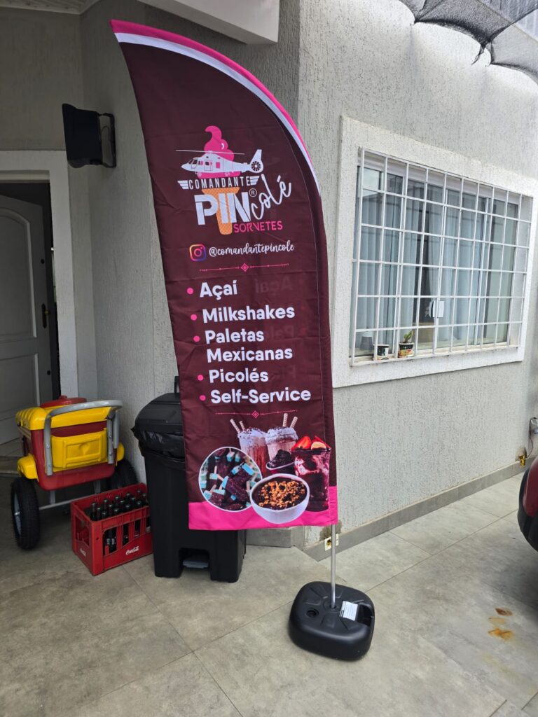 Wind Banner Ju Print Textil