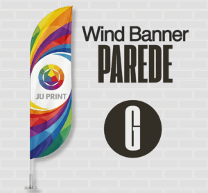 Wind Banner Parede Ju Print