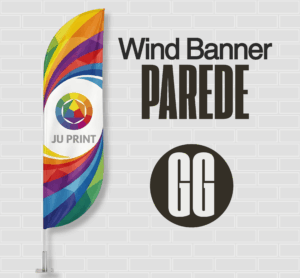 Wind Banner Parede Ju Print